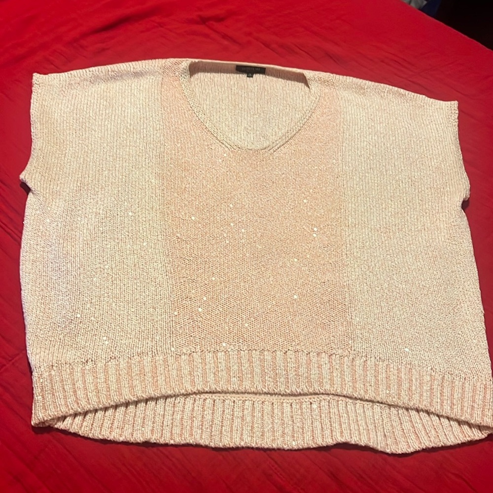 Gently used sleeveless swrater/vest